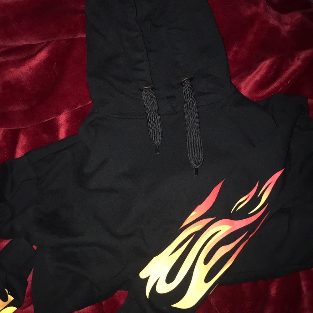 Flame hoodie